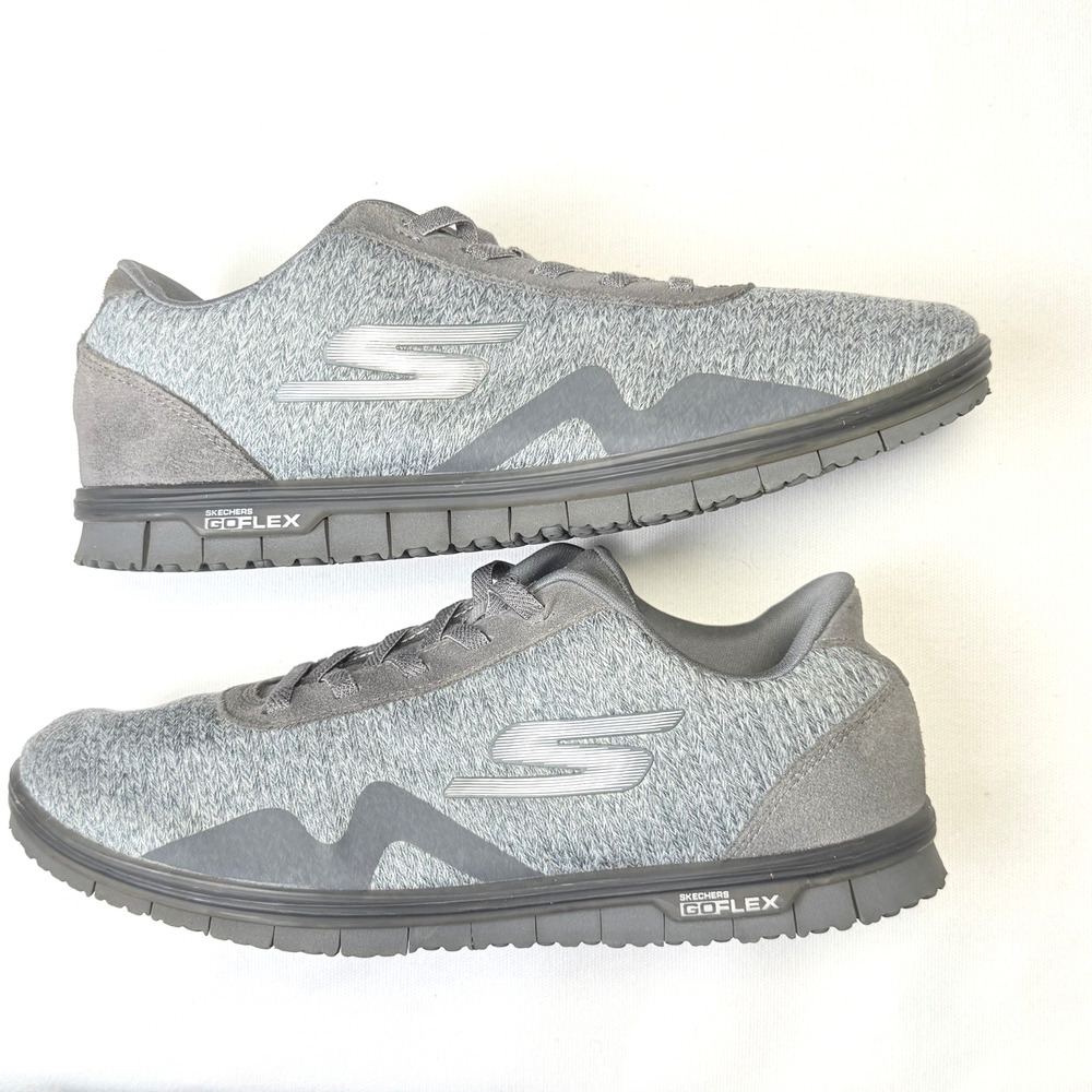 Skechers GO Flex Women's Gray Athletic Sneakers SN 14982 Size 7.5
